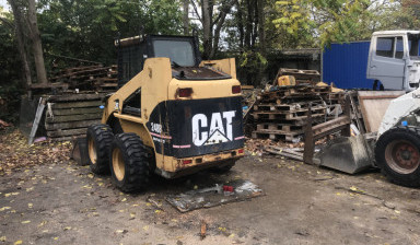 Услуги мини-погрузчика Bobcat, CAT.