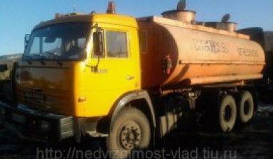 Перевозка ГСМ бензовозом КАМАЗ 740