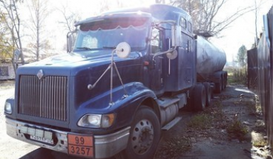 Доставка бензовозом с прицепом