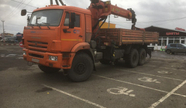 Кран манипулятор 7,2т, автовышка 24м