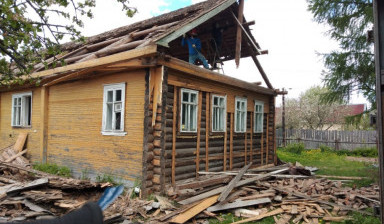 Снос дома. сарая. бань . вывоз мусора.
