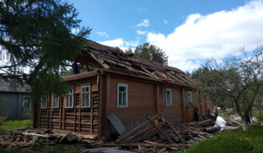 Снос дома. сарая. бань . вывоз мусора.