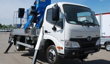 Аренда автовышки. Подъёмные работы.