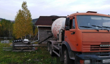 Аренда миксера. Бетон. Раствор kamaz