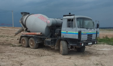 Автобетоносмеситель вездеход. Бетоновоз в Калининграде