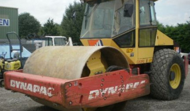 Аренда грунтового виброкатка DYNAPAC CA250D
