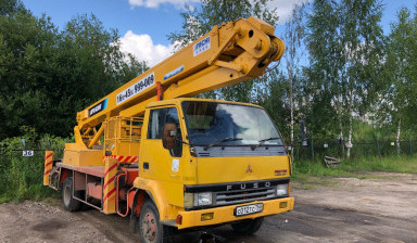 Услуги, аренда автовышки 14 м - 45 м в Ярославле и