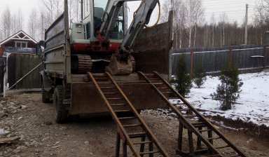Миниэкскаватор услуги