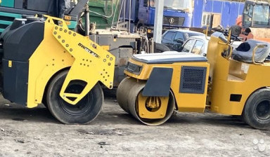 Аренда дорожного 4х тонного катка с водителем