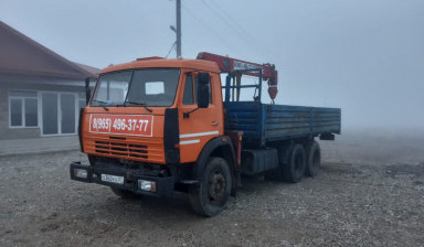 Манипулятор- кран аренда услуги грузоперевозки в Анзорее