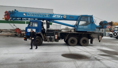 Аренда крана 25тонн