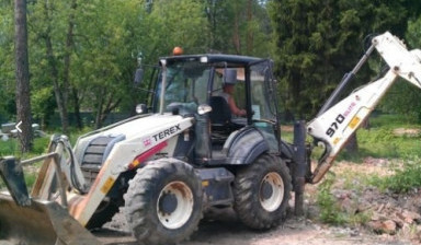 Аренда экскаватора погрузчика в Пскове