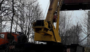 Аренда автокрана в Череповце и по области. kolesnye