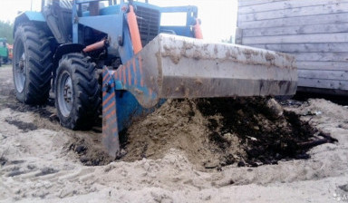 Услуги коммунального трактора kommunalnii