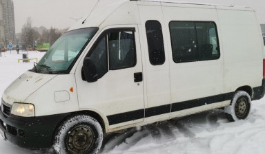 Перевозка пассажиров с багажом на минивэне.