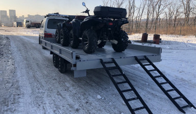 Перевозки квадроциклов багги мото минитракторов