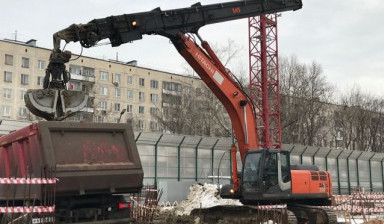 Аренда грейфера колесного гусеничного от 9 до 27м