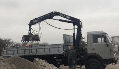 Услуги грейфера, самосвала, манипулятора