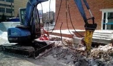Работы гидромолотом в Иваново