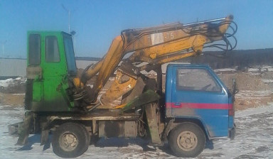 Услуги аренды колёсного гидромолота