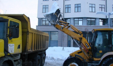 Уборка снега в Кемерово