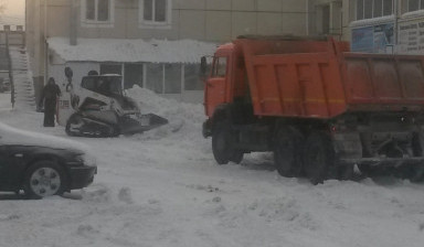 Уборка и вывоз снега в Красноярске