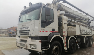 Услуги автобетононасоса