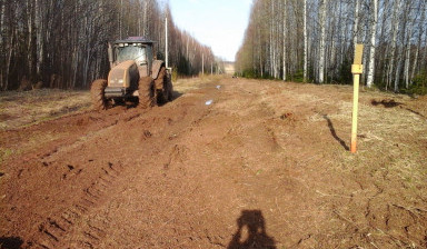 Расчистка участка, Мульчирование почвы, Ротовация