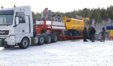 Аренда телескопического трала man
