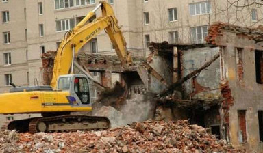 Демонтаж зданий в Иркутске