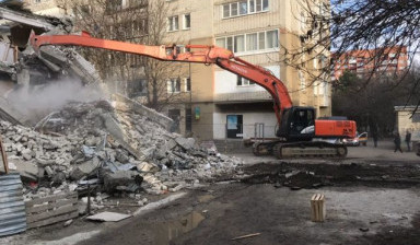 Снос и демонтаж зданий, высоток, сооружений