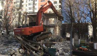Снос и демонтаж зданий, высоток, сооружений