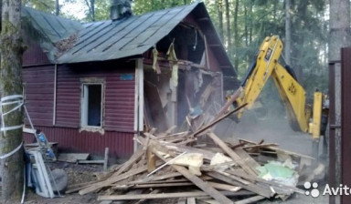 Демонтаж, слом, снос, вывоз любых сдании в Санкт-Петербурге (СПб)