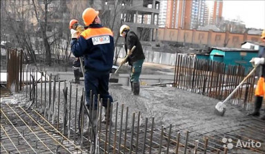 Бригада строителей. Монолитные работы в Краснодаре