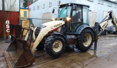 Аренда экскаватора-погрузчика. Без посредников! terex