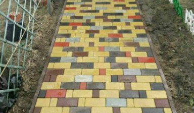 Укладка тротуарной плитки