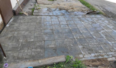 Укладка тротуарной плитки