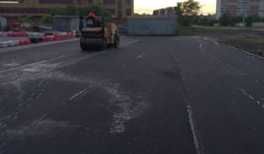 Укладка асфальта асфальтирование Благоустройство