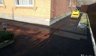 Укладка асфальта