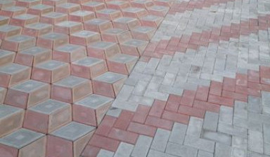 Тротуарная плитка профессиональная укладка