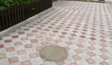 Тротуарная плитка профессиональная укладка
