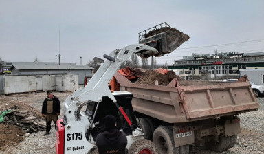 Аренда мини погрузчика Bobcat Симферополю и Крыму