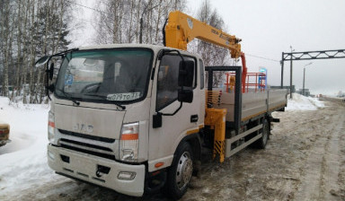 МАНИПУЛЯТОР JAC N120 С КМУ SOOSSAN SCS523