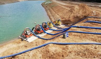 Аренда мощных насосов, мотопомп для откачки воды в Орле