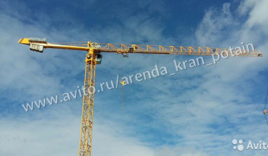 Аренда башенных кранов Potain г.п. 5-8 тонн