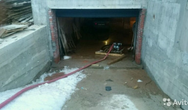 Аренда мотопомпы откачка подвалов, котлованов и т