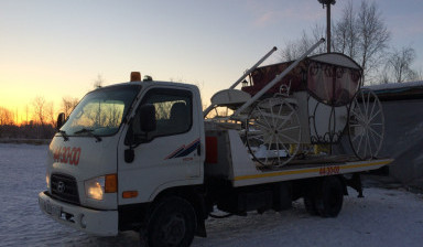 89115543000 Эвакуатор. Загрузка в автовоз.