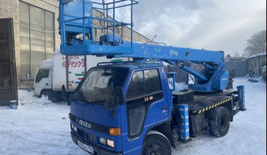 Услуги автовышки с управлением.