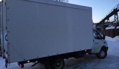 Грузоперевозки на тентованной Газели