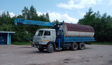 Услуги Аренда Крана-Манипулятора,стрела 7 т 22м